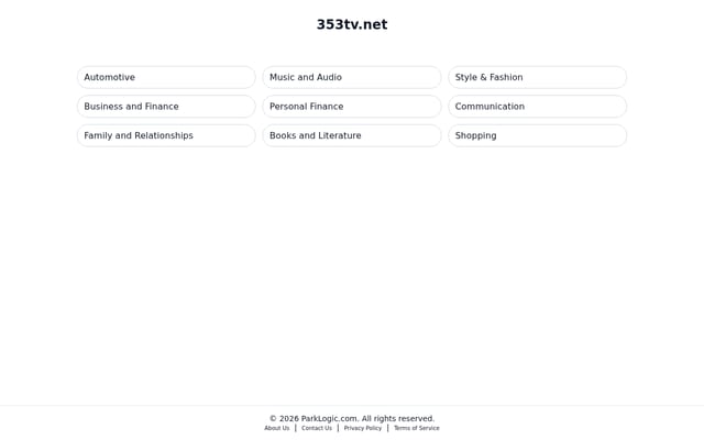 Screenshot of 353tv.net