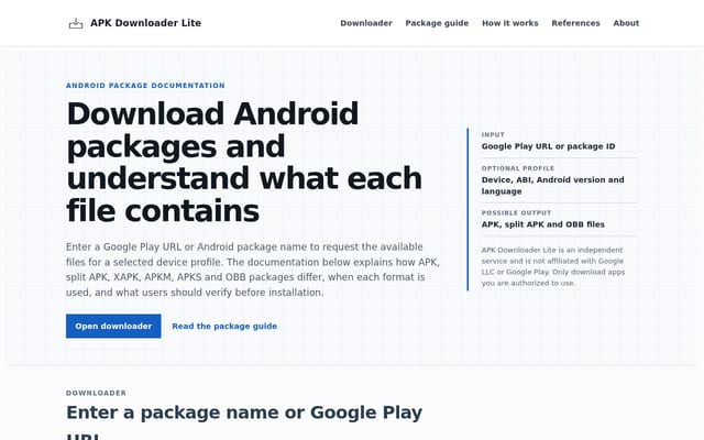 Screenshot of apkmonk.net