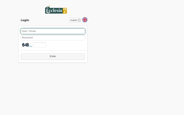 Screenshot of ecclesia7.net