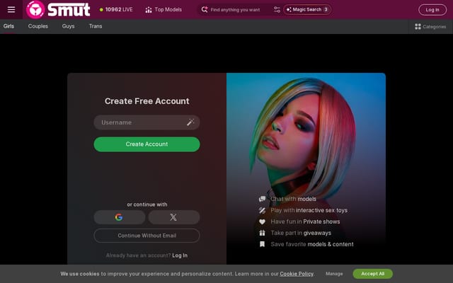 Screenshot of spankbag.com