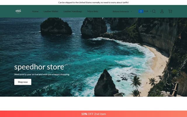 Screenshot of speedhor.com