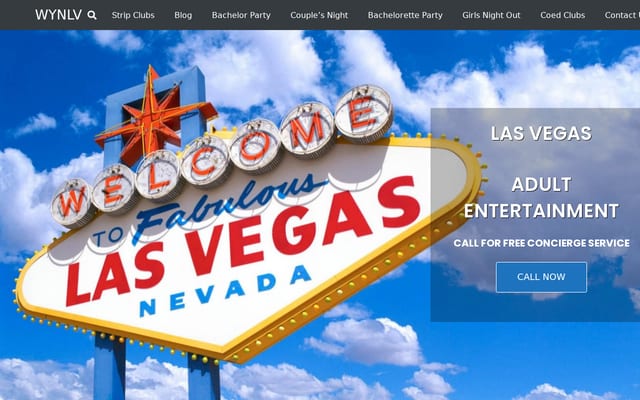 Screenshot of wynlv.com