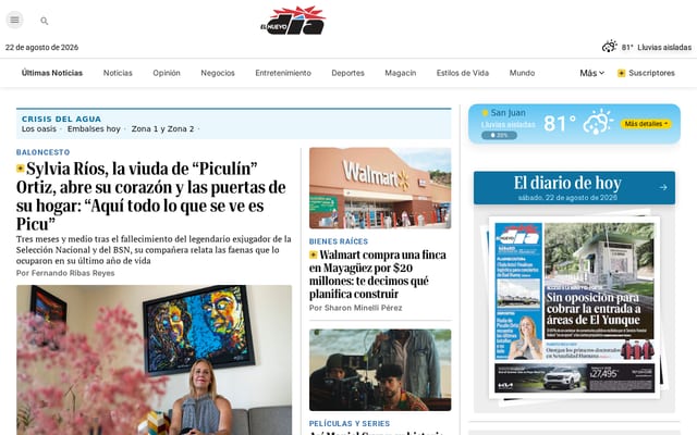 Screenshot of endi.com