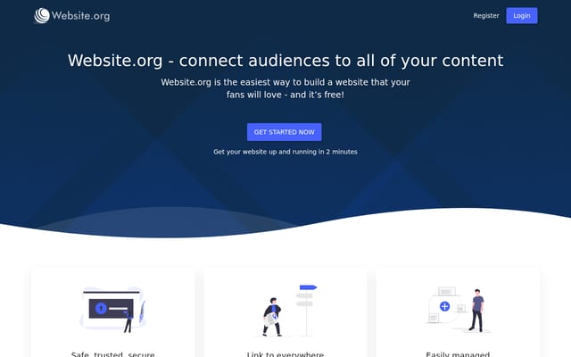 Screenshot of website.org