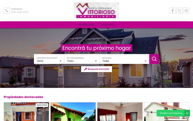 Screenshot of vittoriosoinmob.com.ar