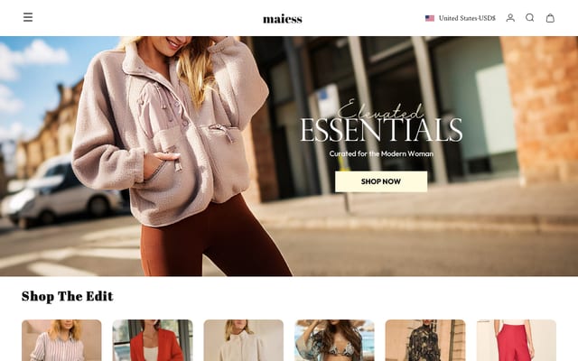 Screenshot of maiess.com