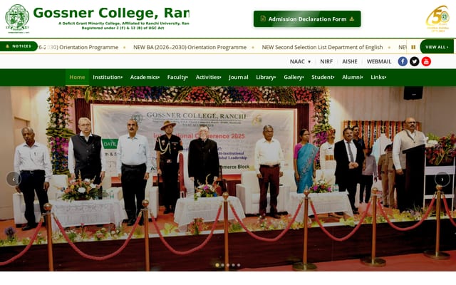 Screenshot of gcran.org