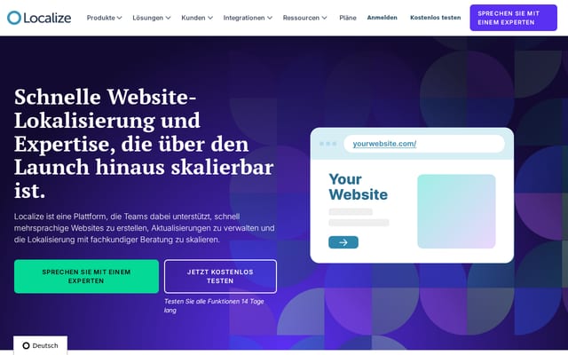 Screenshot of localizejs.com
