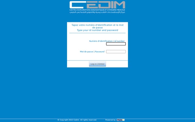 Screenshot of ecedim.com