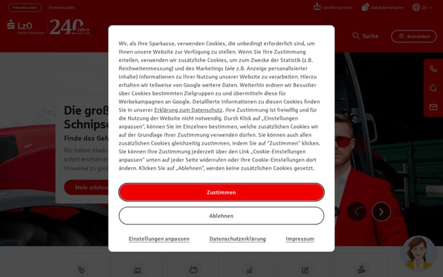 Screenshot of lzo.com