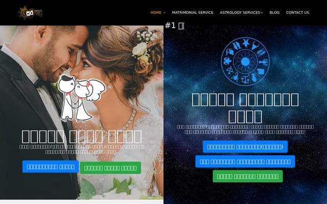Screenshot of purahada.lk