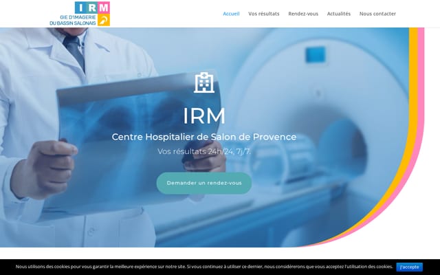 Screenshot of irmsalon.fr