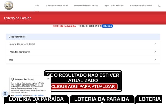 Screenshot of lotep.net