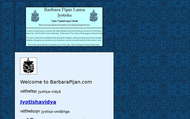 Screenshot of barbarapijan.com