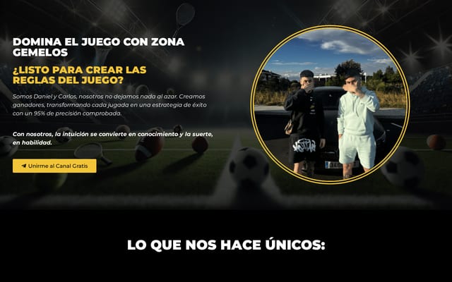 Screenshot of zonagemelos.es