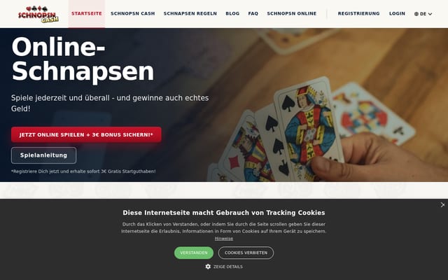 Screenshot of schnopsn.com