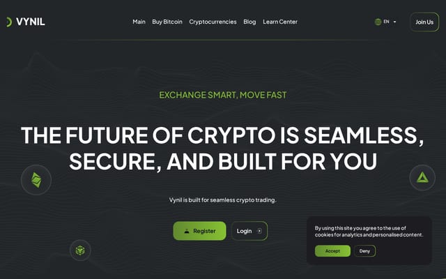 Screenshot of vynil.io