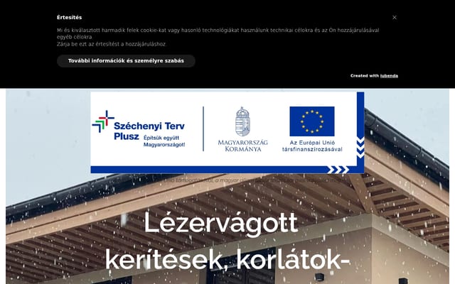 Screenshot of lezertech.net