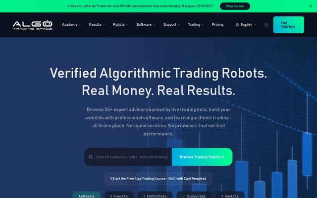 Screenshot of eatradingacademy.com
