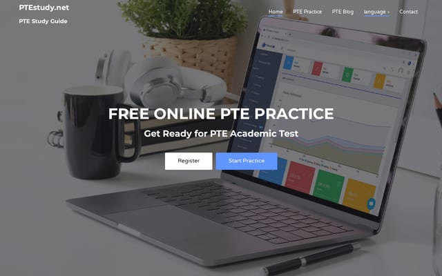 Screenshot of ptestudy.net