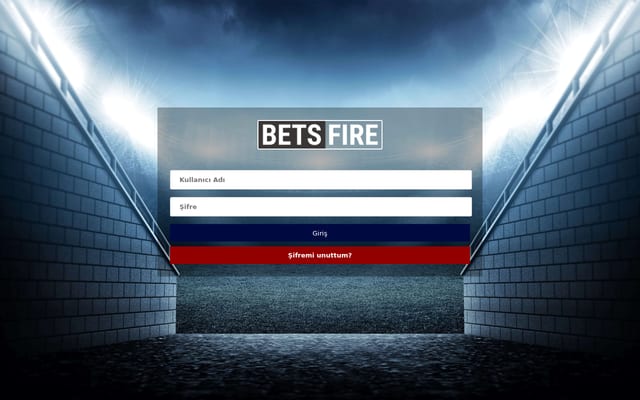 Screenshot of betsfire.com