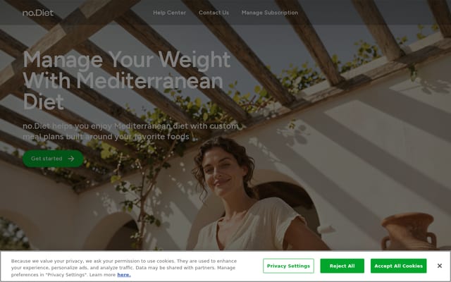 Screenshot of no.diet