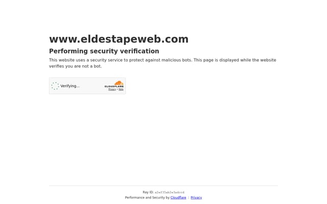 Screenshot of eldestapeweb.com