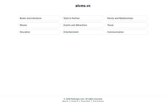 Screenshot of alcms.vc
