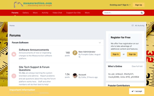 Screenshot of measurection.com