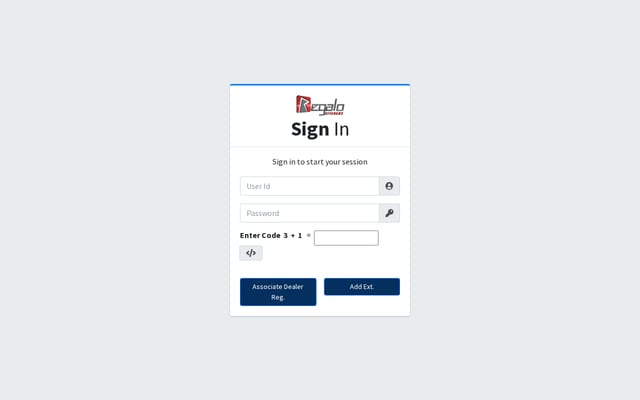 Screenshot of regalocrm.com
