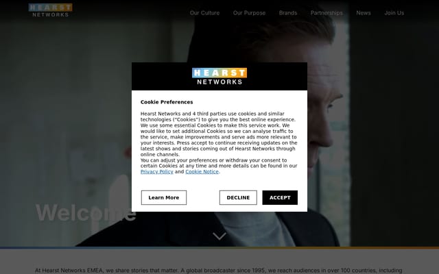Screenshot of history.com