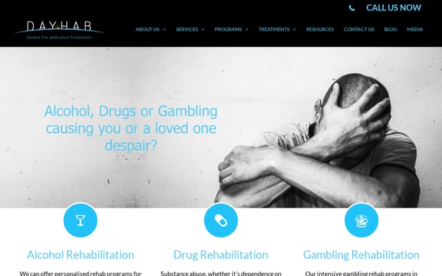 Screenshot of dayhab.com.au