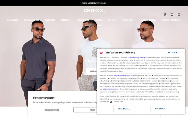 Screenshot of choixstore.com