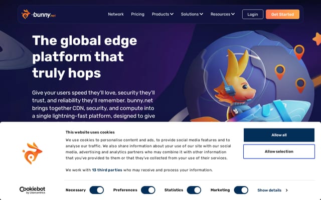 Screenshot of b-cdn.net