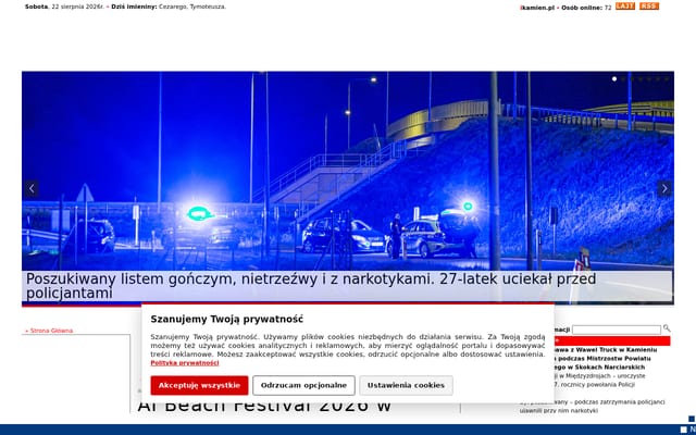 Screenshot of ikamien.pl