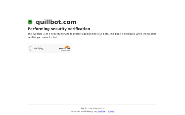 Screenshot of quilbot.com