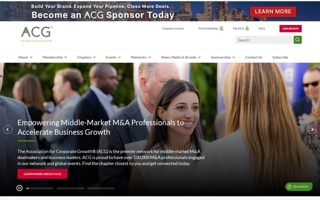 Screenshot of acg.org
