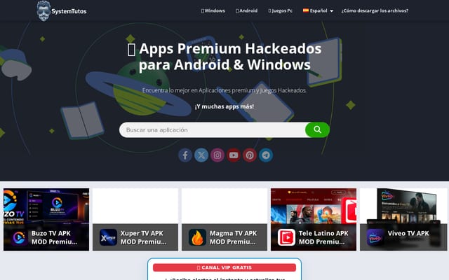 Screenshot of systemtutos.com