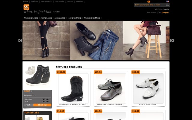 Screenshot of what-is-fashion.com