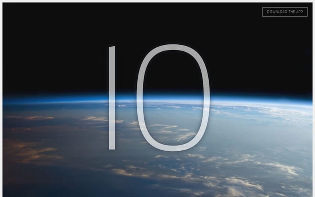 Screenshot of howmanypeopleareinspacerightnow.com