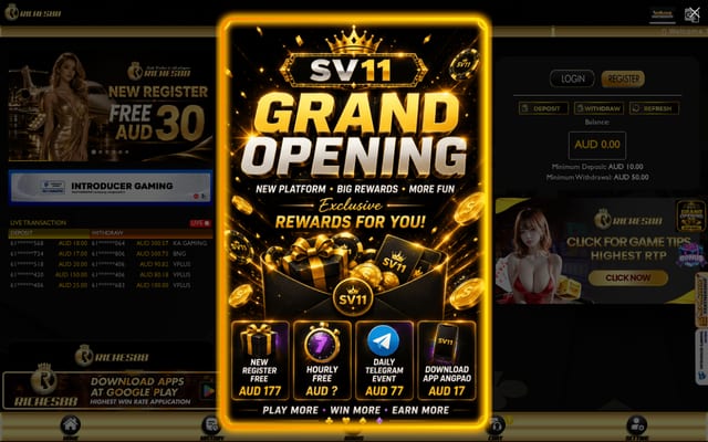 Screenshot of riches88.online