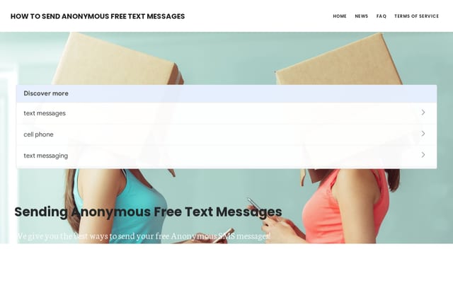 Screenshot of txtemnow.com