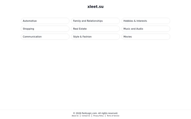 Screenshot of xleet.su