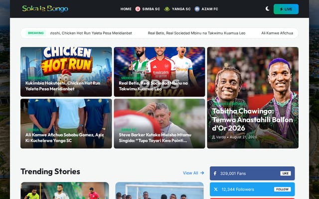 Screenshot of sokalabongo.com