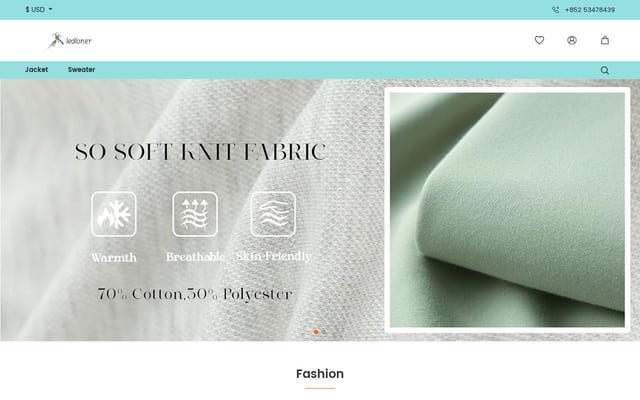 Screenshot of ledloner.com