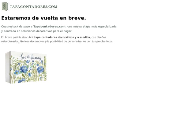 Screenshot of cuadrostock.com