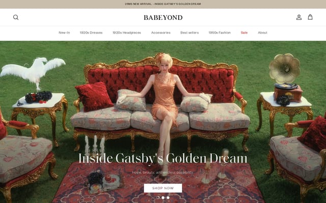 Screenshot of babeyond.com