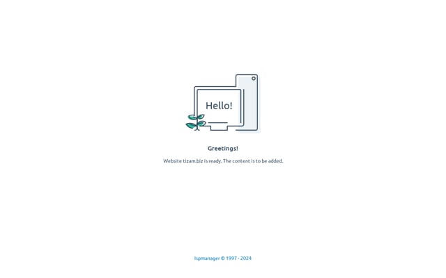 Screenshot of tizam.biz