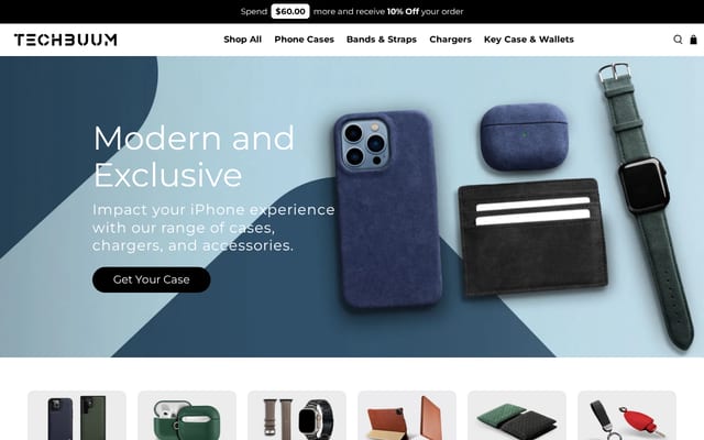 Screenshot of techbuum.com