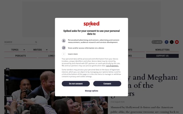 Screenshot of spiked-online.com